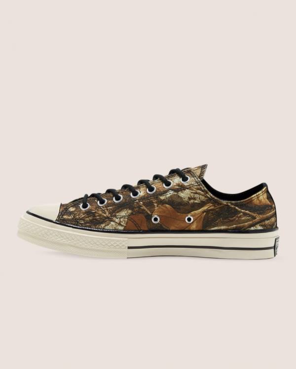 Converse Chuck 70 Realtree Edge Camo Print Utility Sneakers Low Brune | CV-567THS