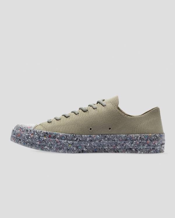 Converse Chuck 70 Renew Knit Sneakers Low Grøn | CV-126DAQ