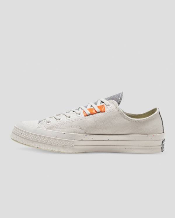 Converse Chuck 70 Renew Regrind Foxing Sneakers Low Beige | CV-068EUQ