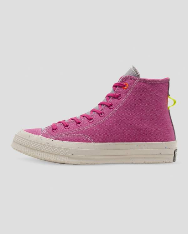 Converse Chuck 70 Renew Regrind Foxing Sneakers High Lyserød | CV-308ARL