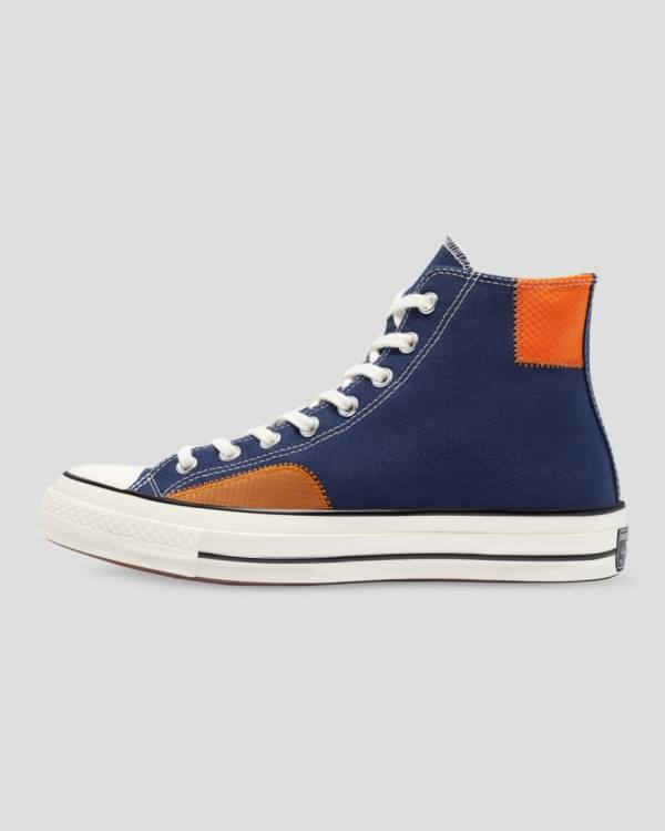 Converse Chuck 70 Ripstop Sneakers High Blå | CV-069RDO