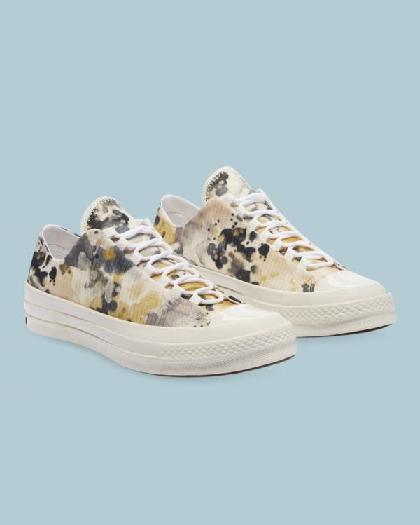 Converse Chuck 70 Summer Fest Ripstop Sneakers Low Sort Beige | CV-314XNT