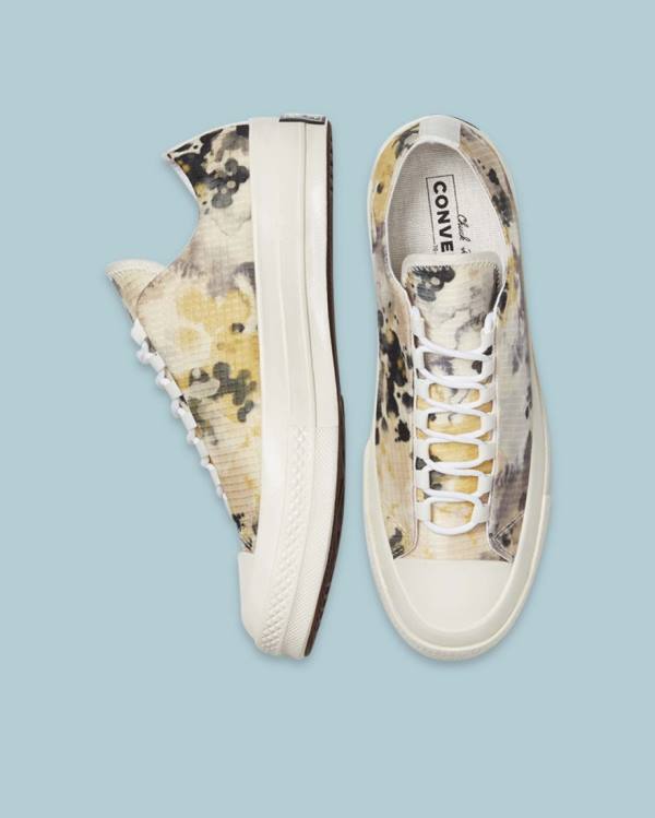 Converse Chuck 70 Summer Fest Ripstop Sneakers Low Sort Beige | CV-314XNT