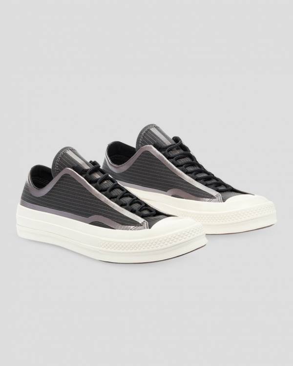 Converse Chuck 70 Tape Seam Sneakers Low Sort | CV-431NJS