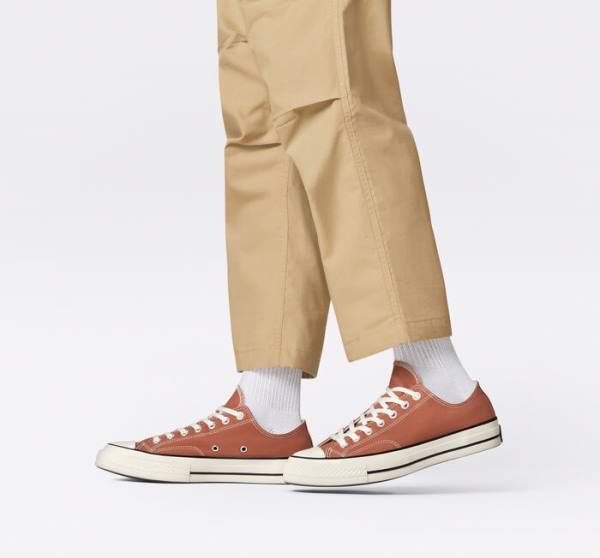 Converse Chuck 70 Tonal Polyester Sneakers Low Sort | CV-613WDU