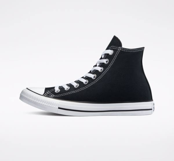 Converse Chuck Taylor All Star Black Sneakers High Sort | CV-701ZUG