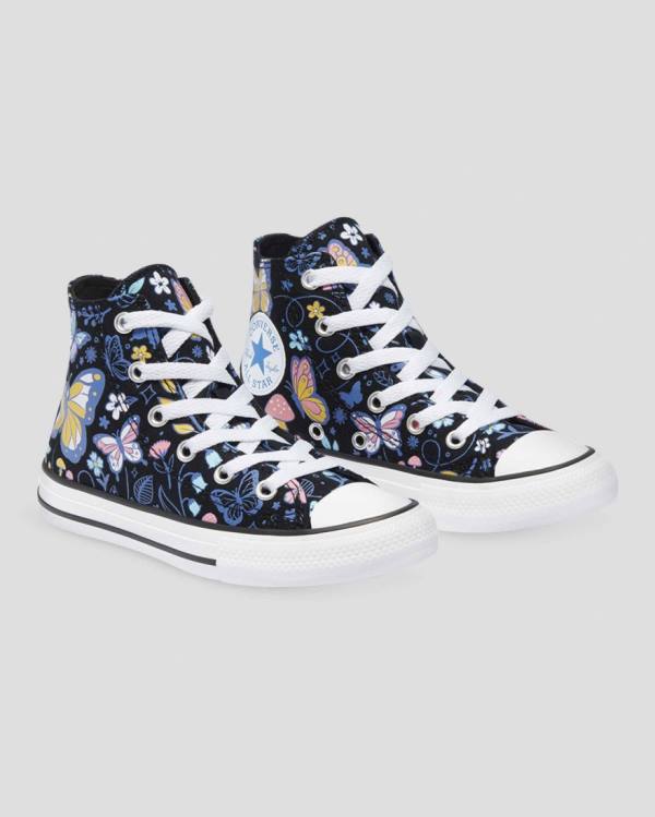 Converse Chuck Taylor All Star Butterfly Fun Sneakers High Sort | CV-768TVU