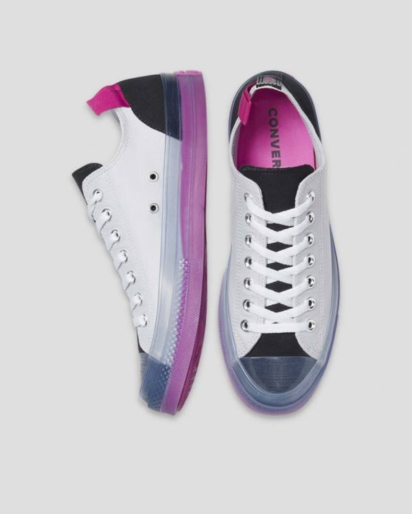 Converse Chuck Taylor All Star CX Colour Blocked Sneakers Low Hvide Sort | CV-801BKJ