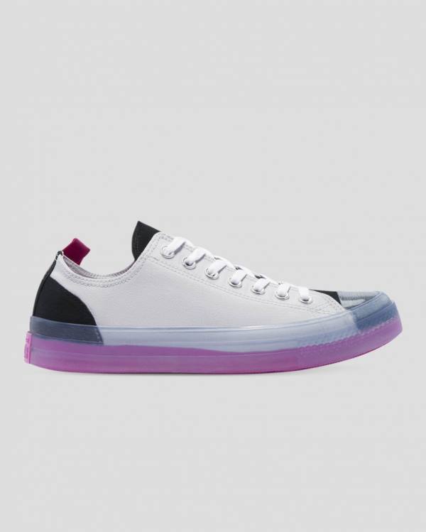 Converse Chuck Taylor All Star CX Colour Blocked Sneakers Low Hvide Sort | CV-801BKJ