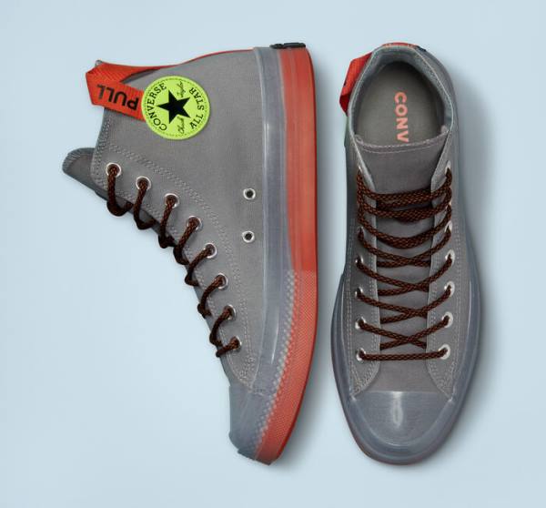 Converse Chuck Taylor All Star CX Pull Tab Sneakers High Orange | CV-073TCE