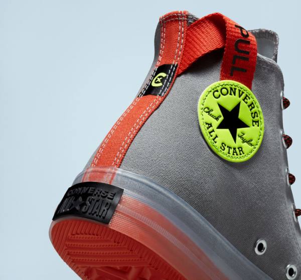 Converse Chuck Taylor All Star CX Pull Tab Sneakers High Orange | CV-431QYO