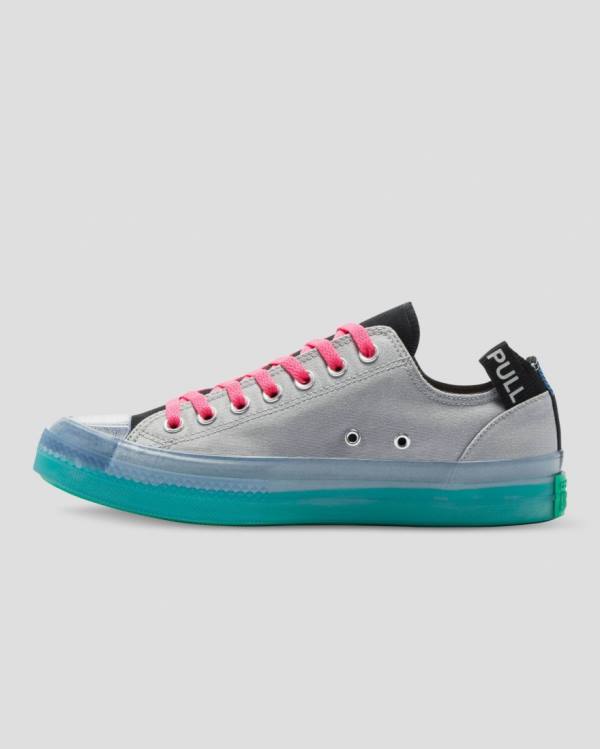 Converse Chuck Taylor All Star CX Pull Tab Sneakers Low Grå | CV-439ETR