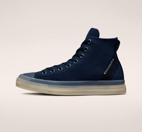 Converse Chuck Taylor All Star CX Seasonal Color Sneakers High Mørkeblå Obsidian | CV-482KAM