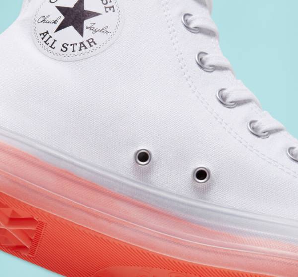 Converse Chuck Taylor All Star CX Sneakers High Hvide Mango | CV-280ONK