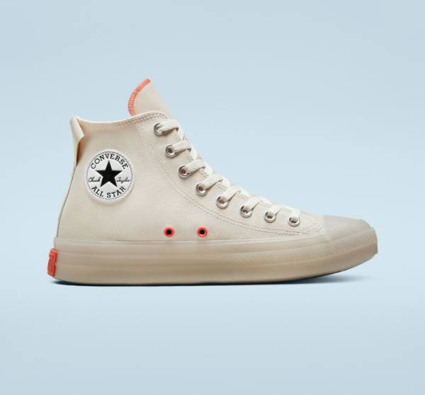 Converse Chuck Taylor All Star CX Stretch Canvas Sneakers High Brune Mango | CV-896WJF