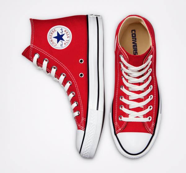 Converse Chuck Taylor All Star Classic Sneakers High Rød | CV-271DLY