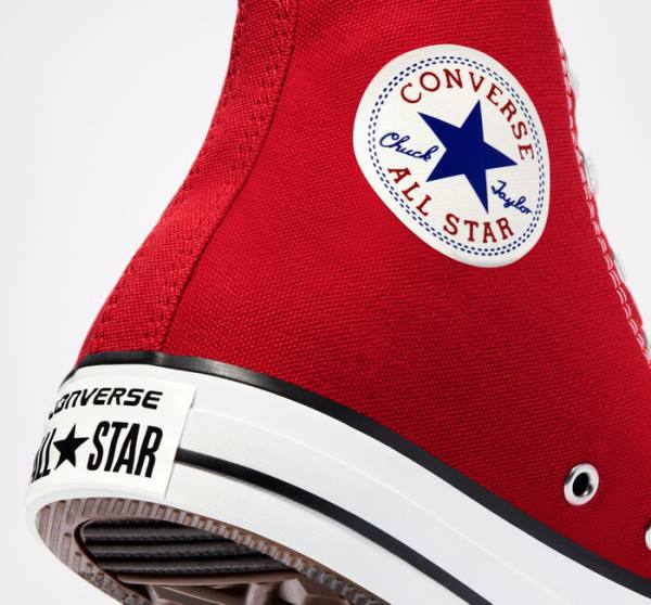 Converse Chuck Taylor All Star Classic Sneakers High Rød | CV-271DLY