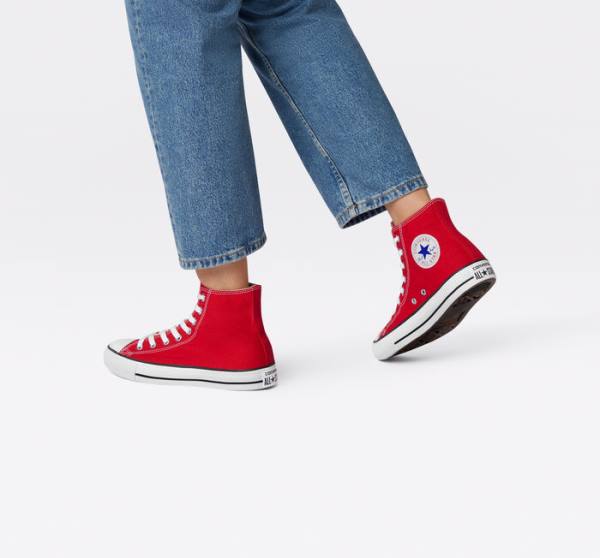 Converse Chuck Taylor All Star Classic Sneakers High Rød | CV-271DLY