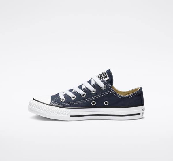 Converse Chuck Taylor All Star Classic Sneakers Low Mørkeblå | CV-609UOJ