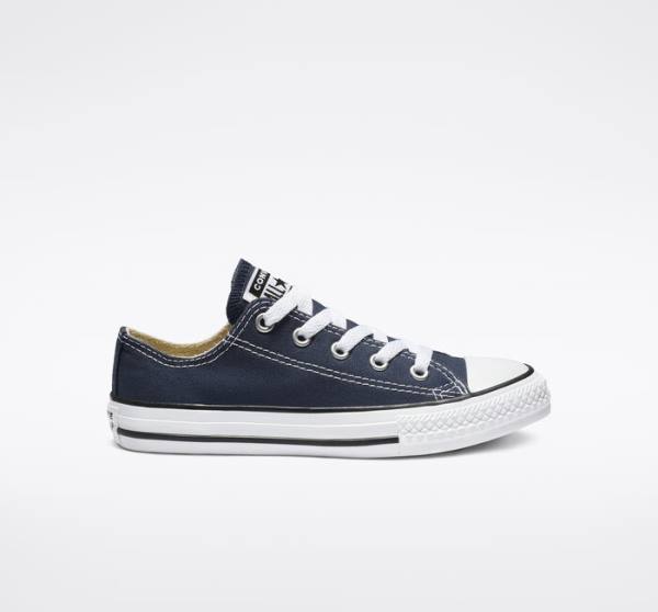 Converse Chuck Taylor All Star Classic Sneakers Low Mørkeblå | CV-609UOJ