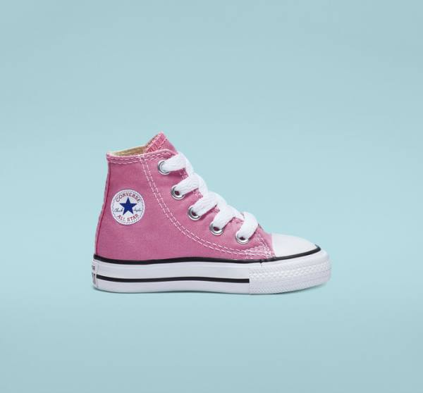 Converse Chuck Taylor All Star Classic Sneakers High Lyserød | CV-740OTD