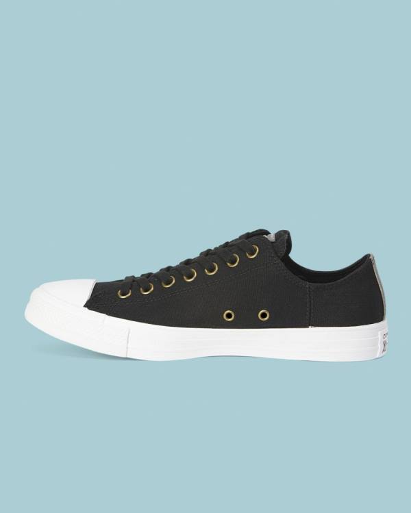 Converse Chuck Taylor All Star Clean N Preme Sneakers Low Sort | CV-352XWK