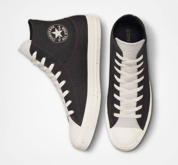 Converse Chuck Taylor All Star Crafted Canvas Sneakers High Brune | CV-185FYX