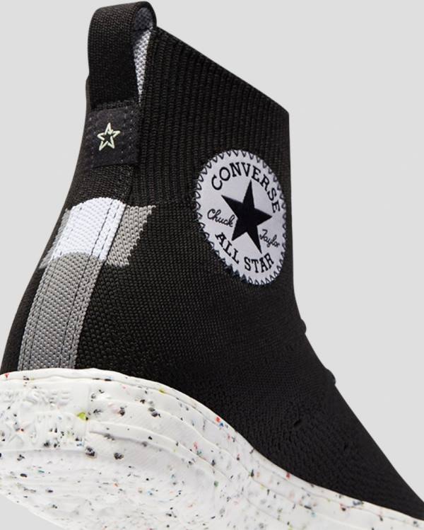 Converse Chuck Taylor All Star Crater Renew Knit Sneakers High Sort | CV-257TBK