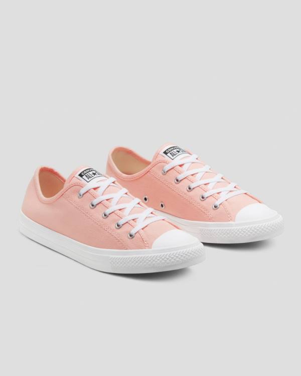 Converse Chuck Taylor All Star Dainty Seasonal Colour Sneakers Low Lyserød | CV-719VMH