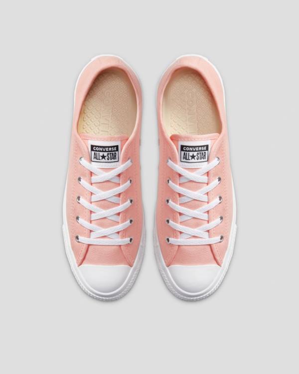 Converse Chuck Taylor All Star Dainty Seasonal Colour Sneakers Low Lyserød | CV-719VMH