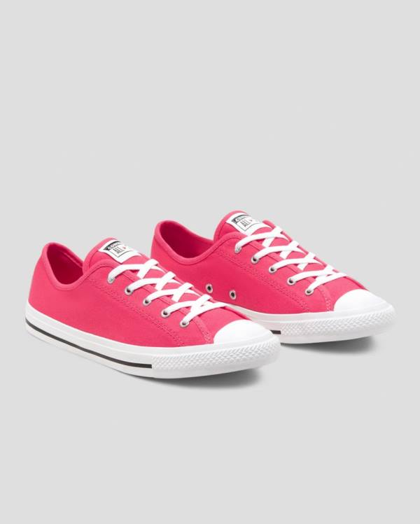 Converse Chuck Taylor All Star Dainty Sneakers Low Lyserød | CV-026BGX