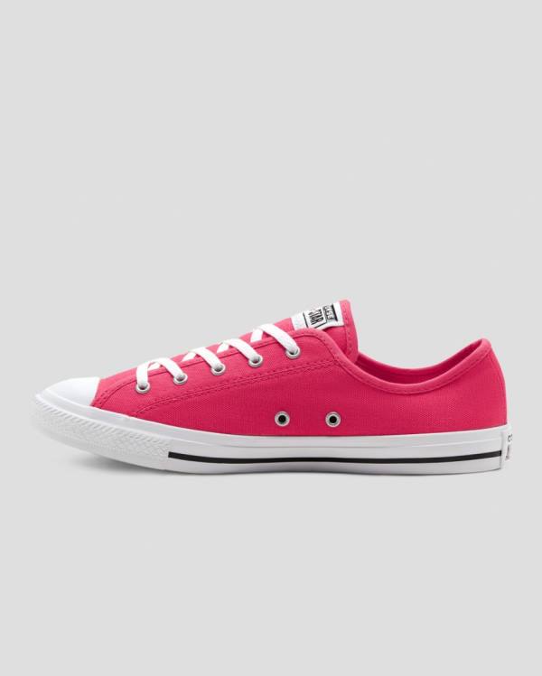 Converse Chuck Taylor All Star Dainty Sneakers Low Lyserød | CV-026BGX