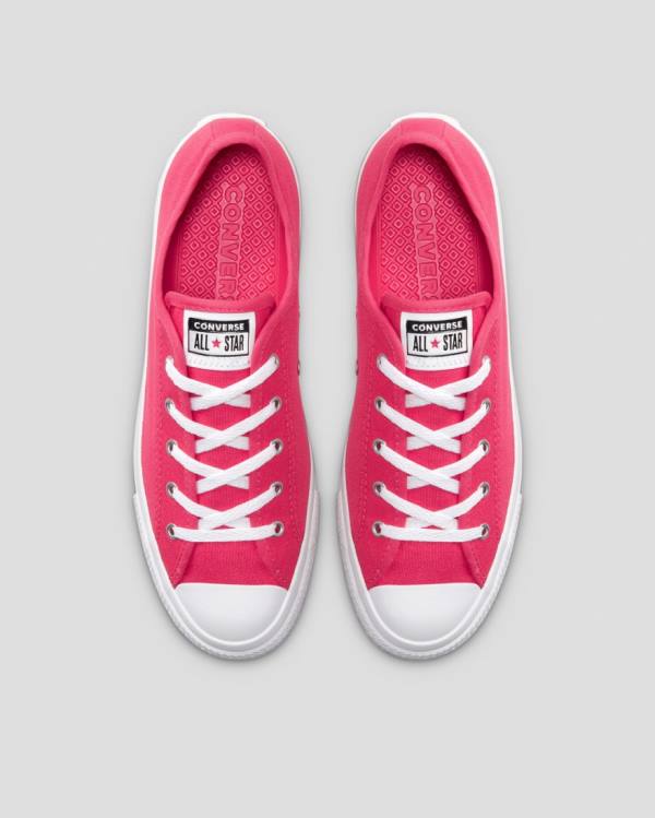 Converse Chuck Taylor All Star Dainty Sneakers Low Lyserød | CV-026BGX