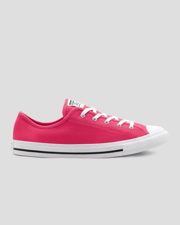 Converse Chuck Taylor All Star Dainty Sneakers Low Lyserød | CV-026BGX