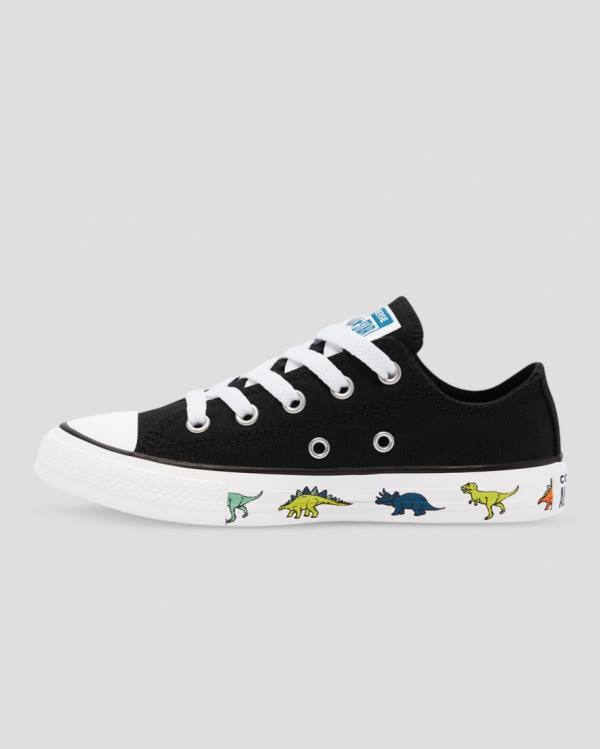 Converse Chuck Taylor All Star Dinoverse Sneakers Low Sort | CV-170QSB