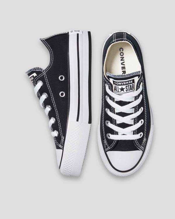 Converse Chuck Taylor All Star EVA Platform Sneakers Low Sort | CV-510NYO