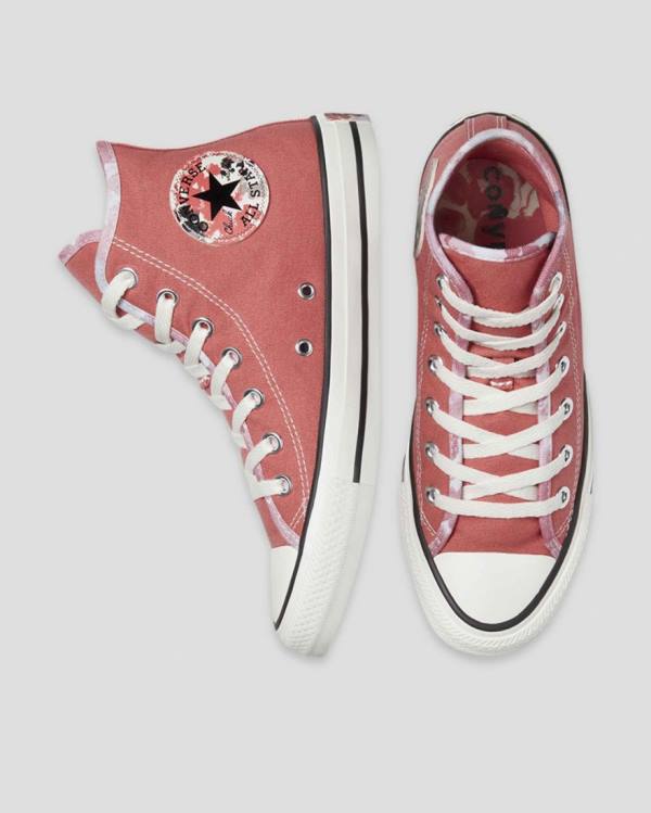 Converse Chuck Taylor All Star Festival Sneakers High Lyserød | CV-807PTG