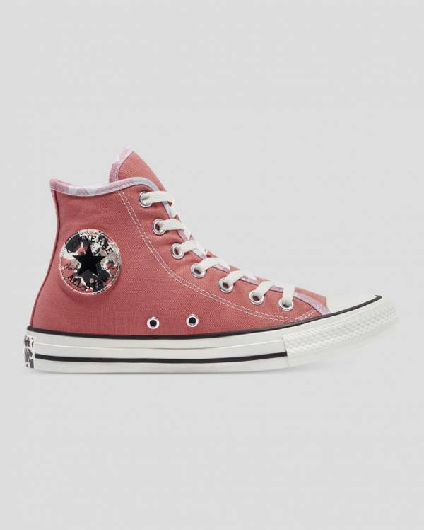 Converse Chuck Taylor All Star Festival Sneakers High Lyserød | CV-807PTG