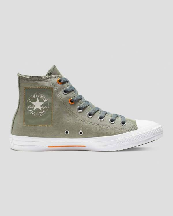 Converse Chuck Taylor All Star Flight School Sneakers High Grøn | CV-160BCX