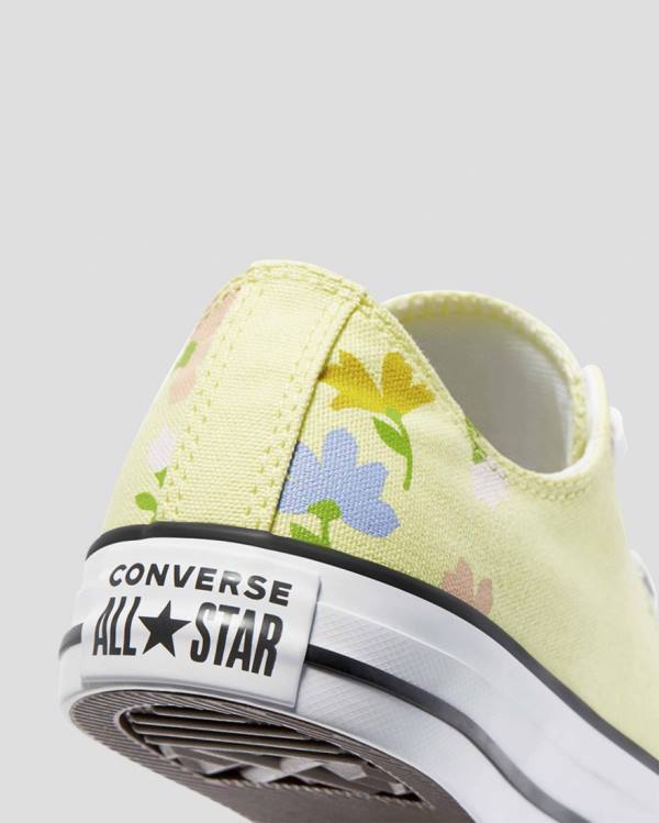 Converse Chuck Taylor All Star Garden Party Sneakers Low Gul | CV-913GUQ