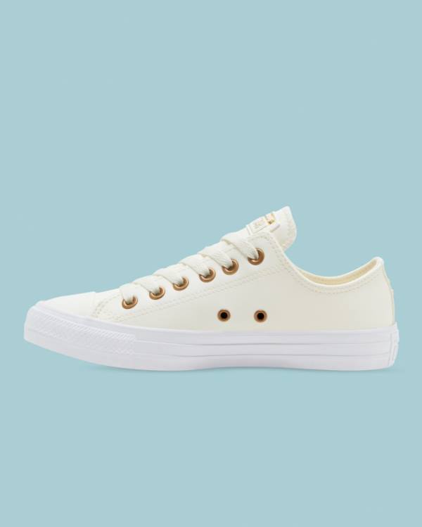 Converse Chuck Taylor All Star Go Gold SL Sneakers Low Beige | CV-140DEZ