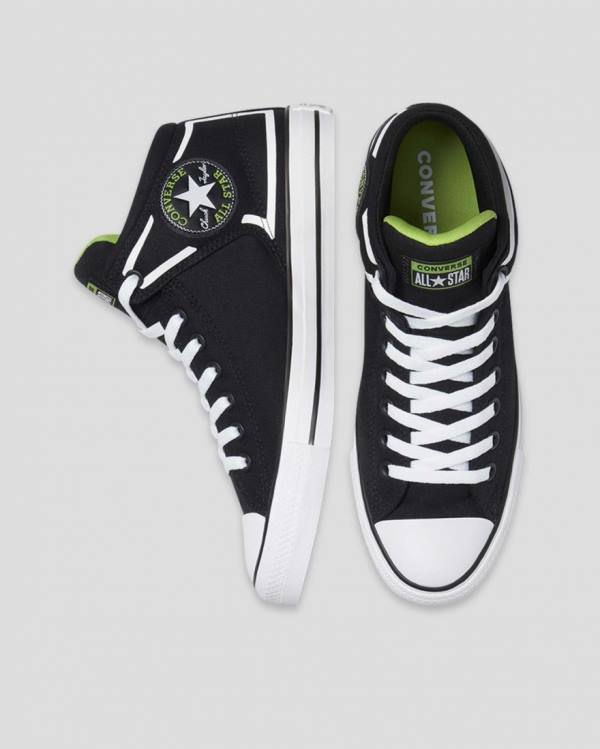 Converse Chuck Taylor All Star High Street Dramatic Nights Sneakers High Sort | CV-341JOT