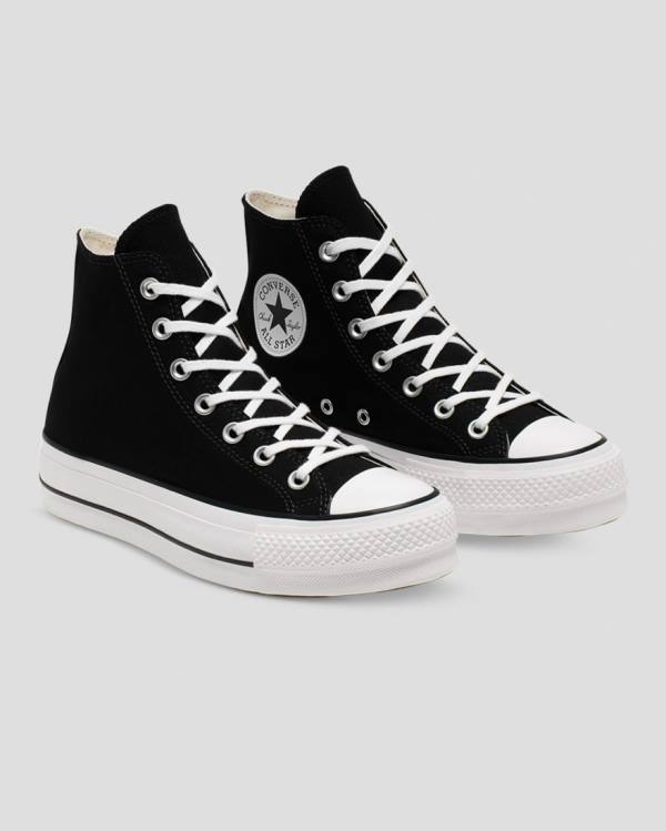 Converse Chuck Taylor All Star Lift Canvas Sneakers High Sort | CV-103OFS