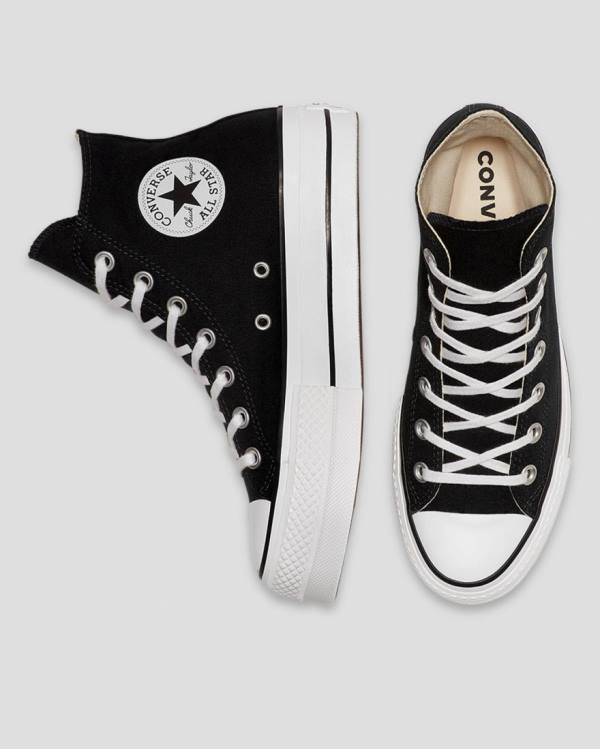 Converse Chuck Taylor All Star Lift Canvas Sneakers High Sort | CV-103OFS