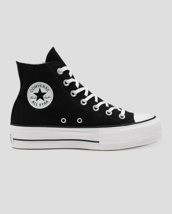 Converse Chuck Taylor All Star Lift Canvas Sneakers High Sort | CV-103OFS