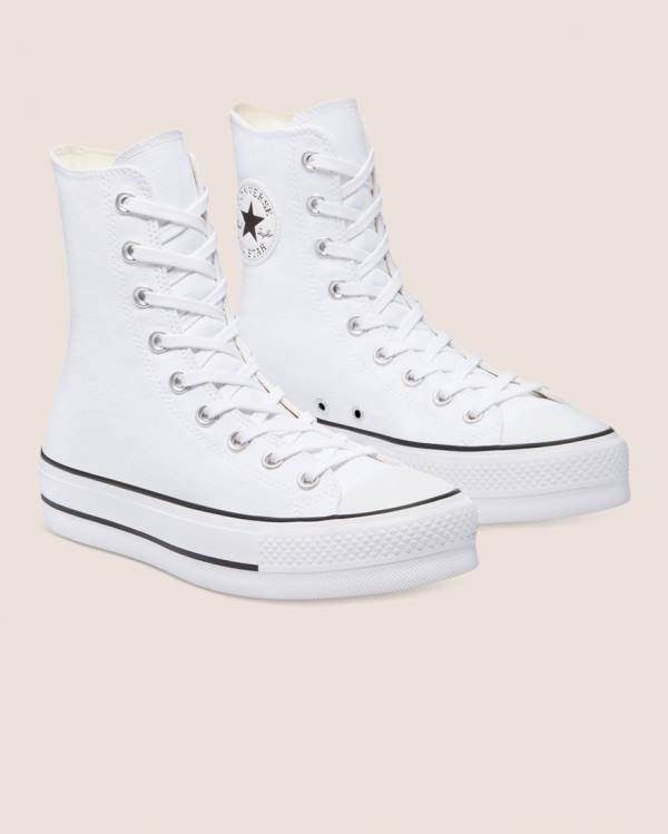 Converse Chuck Taylor All Star Lift X- Sneakers High Hvide | CV-978RDT