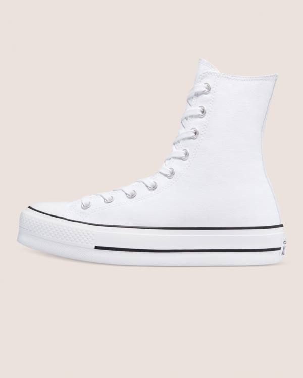 Converse Chuck Taylor All Star Lift X- Sneakers High Hvide | CV-978RDT