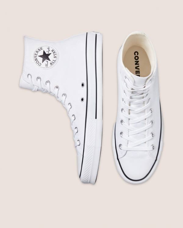 Converse Chuck Taylor All Star Lift X- Sneakers High Hvide | CV-978RDT