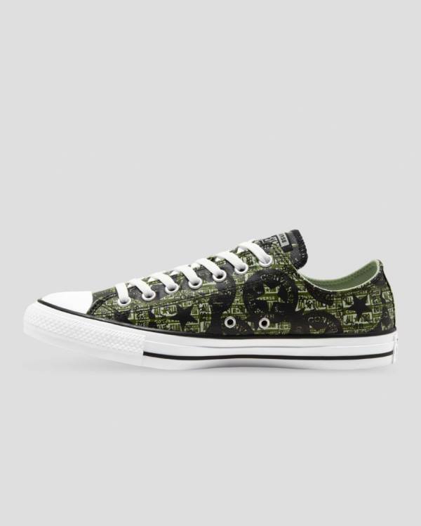 Converse Chuck Taylor All Star Logo Replay Sneakers Low Sort | CV-756JRC