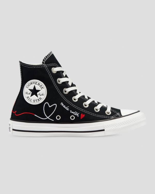 Converse Chuck Taylor All Star Love Thread Sneakers High Sort | CV-432IRL